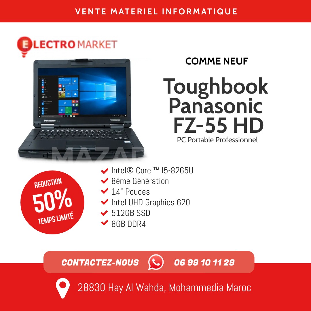 Toughbook Panasonic FZ-55 HD